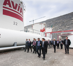 Esergui inaugura un nuevo depósito de bioetanol