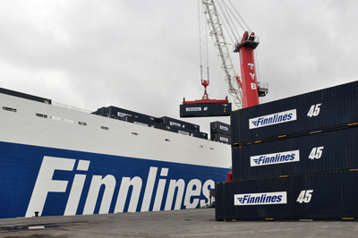Finnlines conecta Bilbao con el puerto alemán de Rostock