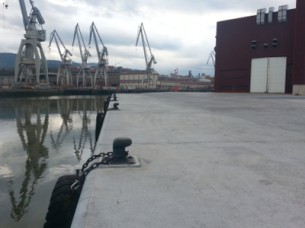 Nuevo muelle de Axpe