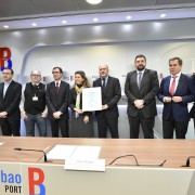 Basque Minister Oregi presents Bilbao Port Authority with EMAS for environmental performance