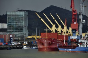 Ships and Port Authority building