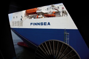 Detail of a FINNLINES´ vessel