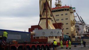 View of the MV SAOURA