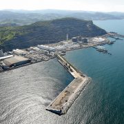 Extension Works on Punta Sollana Breakwater Project in operation.
