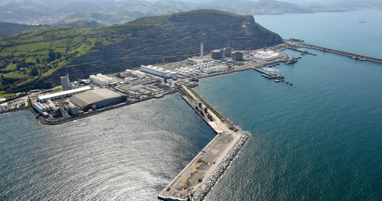 Extension Works on Punta Sollana Breakwater Project in operation.