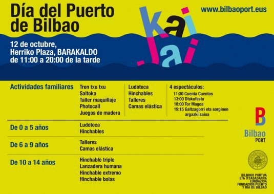 Activities for THE PORT OF BILBAO DAY Activities for THE PORT OF BILBAO DAY