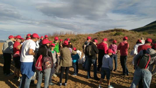 Imagen de los voluntarios