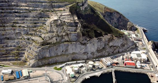 Port Authority of Bilbao commences stabilisation works on old Punta Lucero Quarry.