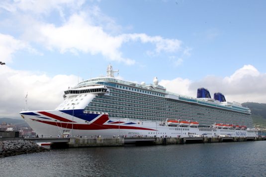 Cruise vessel BRITTANIA