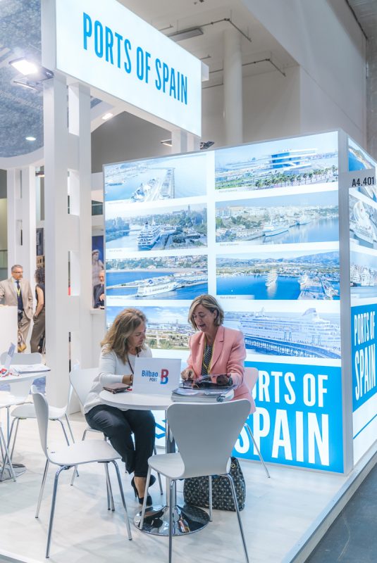 Espacio de la AP de Bilbao en la feria