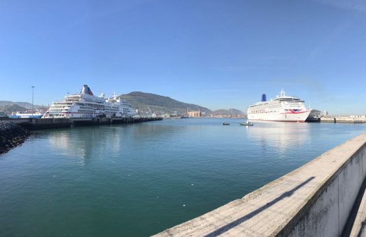 Cruise ships AURORA and EUROPA