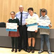 Entrega de premios de la segunda edición del concurso de cuentos Puerto de Bilbao