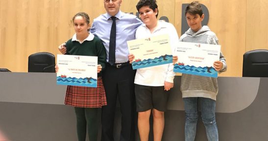 Entrega de premios de la segunda edición del concurso de cuentos Puerto de Bilbao