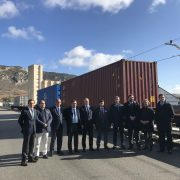 Inicio del servicio ferroviario entre Pancorbo y el Puerto de Bilbao