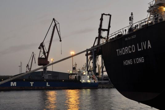 Ships at port Ships at port