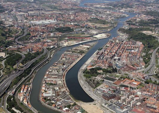 Vista de Zorrozaurre