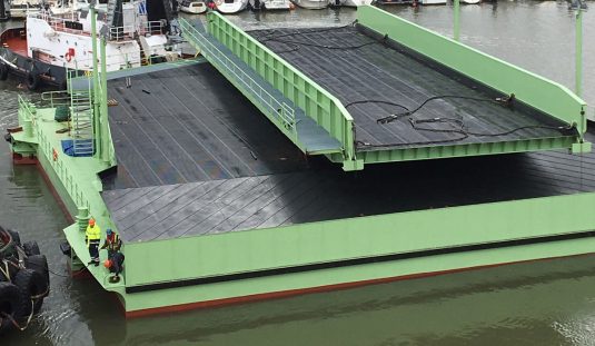 New ro-ro ramp