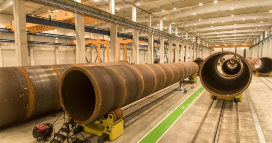 Haizea Wind delivers its first sections just two months after its inauguration