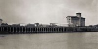 Muelle de Zorroza y fábrica de Molinos Vascos (1932)