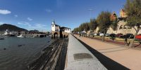 Getxo: promenade in the area of Punta Begoña