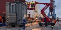 Reina Victoria Eugenia dock: project cargo.