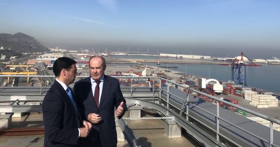 La Autoridad Portuaria de Bilbao y la Diputación Foral de Bizkaia acuerdan mejorar la accesibilidad al Puerto y aprovechar las tierras excedentarias de las obras de Diputación