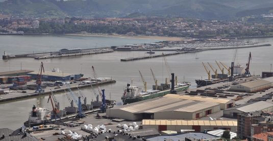 One of the Port of Bilbao breakbulk terminals