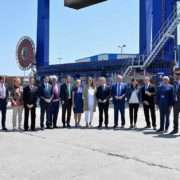 Inauguración de la ampliación de la terminal ferroviaria de la terminal de contenedores del Puerto de Bilbao