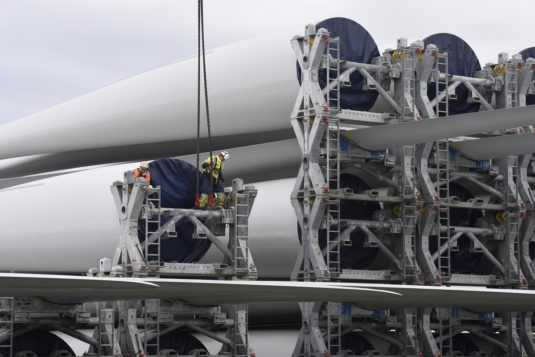 Blades for wind turbines