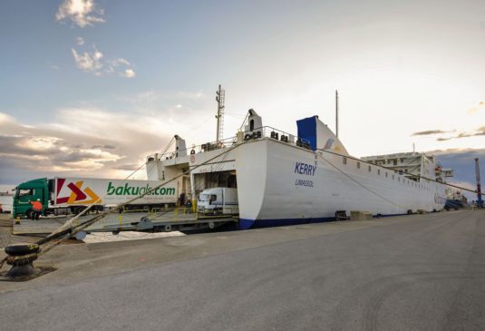 Operaciones de Brittany Ferries en el puerto de Bilbao