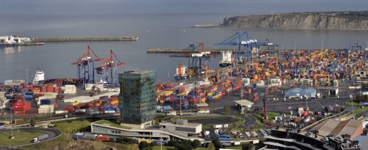 Terminal de contenedores del puerto de Bilbao