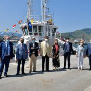 Bautismo, bendición y puesta en servicio del nuevo remolcador propulsado a gas y gasoil del Puerto de Bilbao