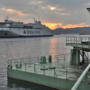 Brittany Ferries continua sus pruebas en el Puerto de Bilbao  para el atraque del buque Salamanca con combustible GNL