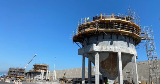 Avanza la construcción de la primera plataforma para eólica flotante que se instalará en BiMEP