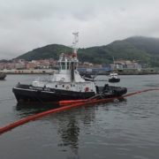 Puesto a prueba, con éxito, el Plan contra la contaminación marina accidental del Puerto de Bilbao