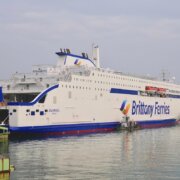 The Port of Bilbao, venue for the inauguration by Brittany Ferries of a gas-powered ferry with several other major environmental and passenger comfort improvements