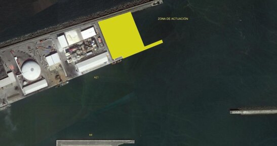 Arrancan las obras de prolongación del Muelle AZ-1 del Puerto de Bilbao