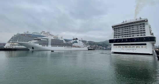The Port of Bilbao welcomes three cruise ships with around 5,000 passengers on board to visit  the Basque Country