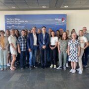 Representatives of the Dutch port of Moerdijk visit the port of Bilbao on account of their flourishing trade in container traffic