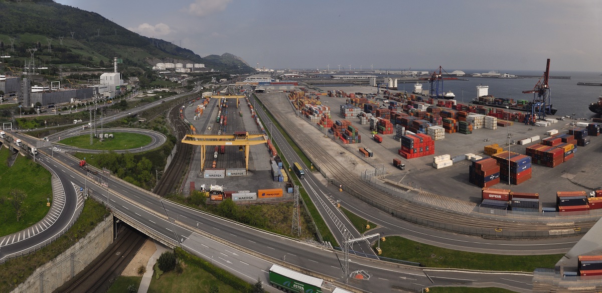 Railway and container terminals
