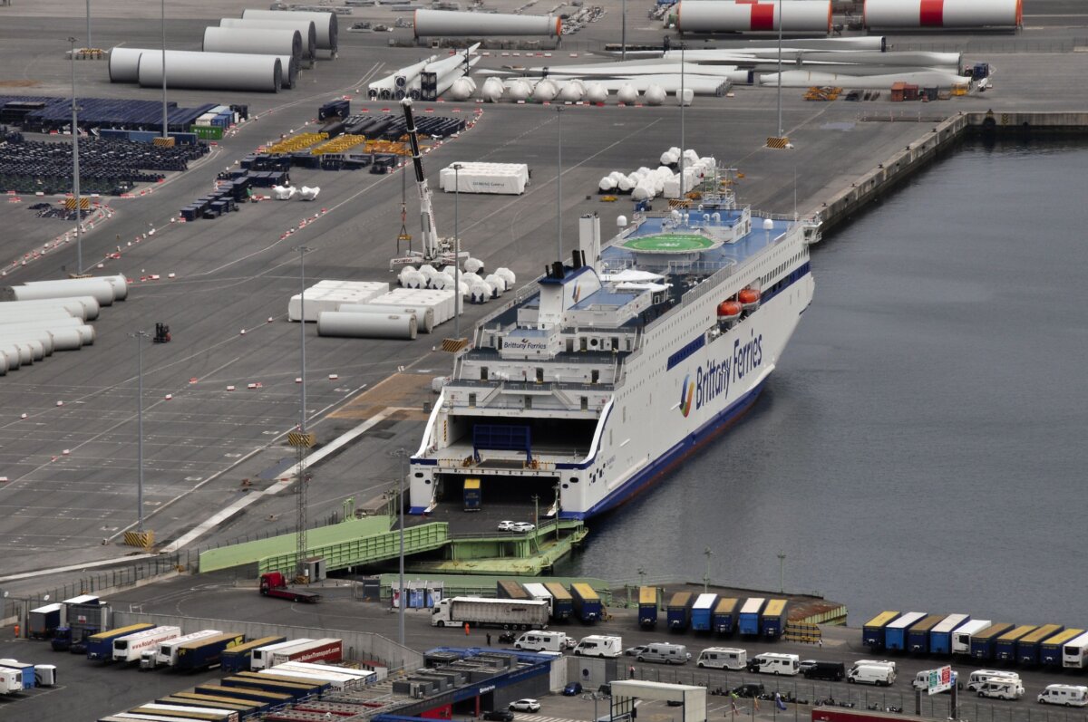 Ferry SALAMANCA en el puerto de Bilbao