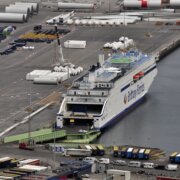El ferry SALAMANCA de Brittany Ferries realiza  su primera travesia entre Irlanda y el puerto de Bilbao