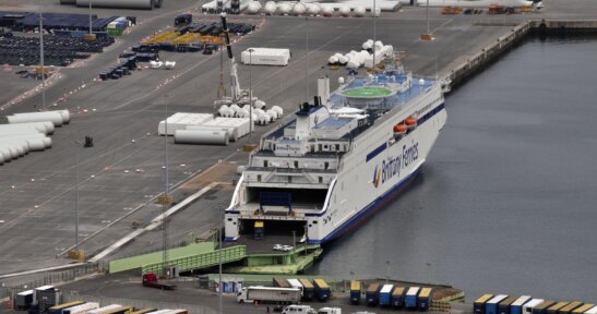 Brittany Ferries’ SALAMANCA makes its first crossing between Ireland and the port of Bilbao