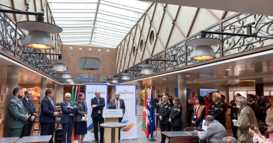 Brittany Ferries celebrates its 50th anniversary on board the “SALAMANCA” ferry