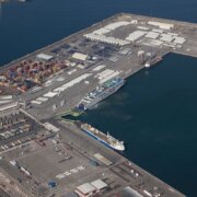 The Port of Bilbao, identified as part of a green shipping route between Spain and the United Kingdom