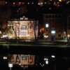 El Palacio Olabarri iluminado