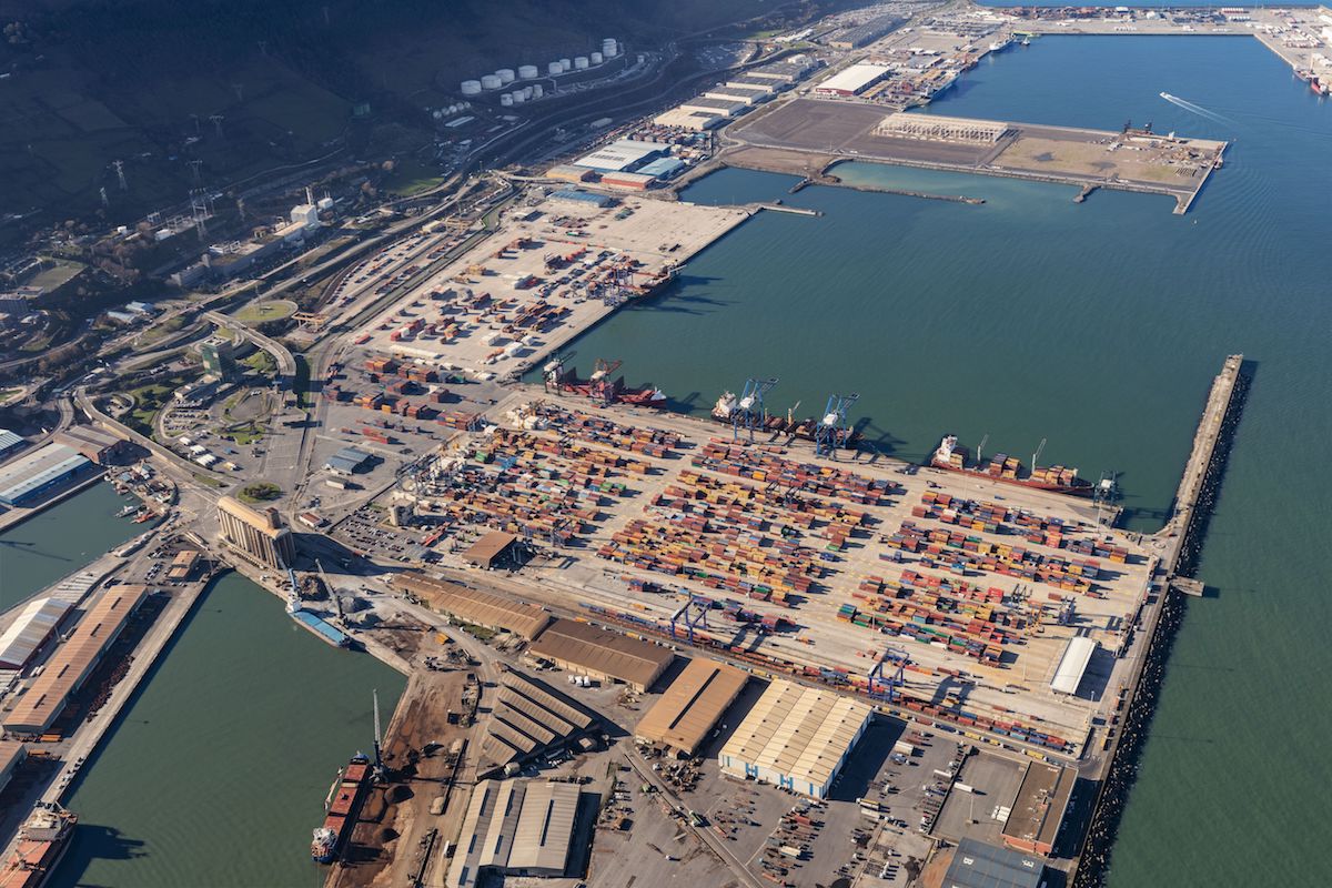 Port of Bilbao container terminal