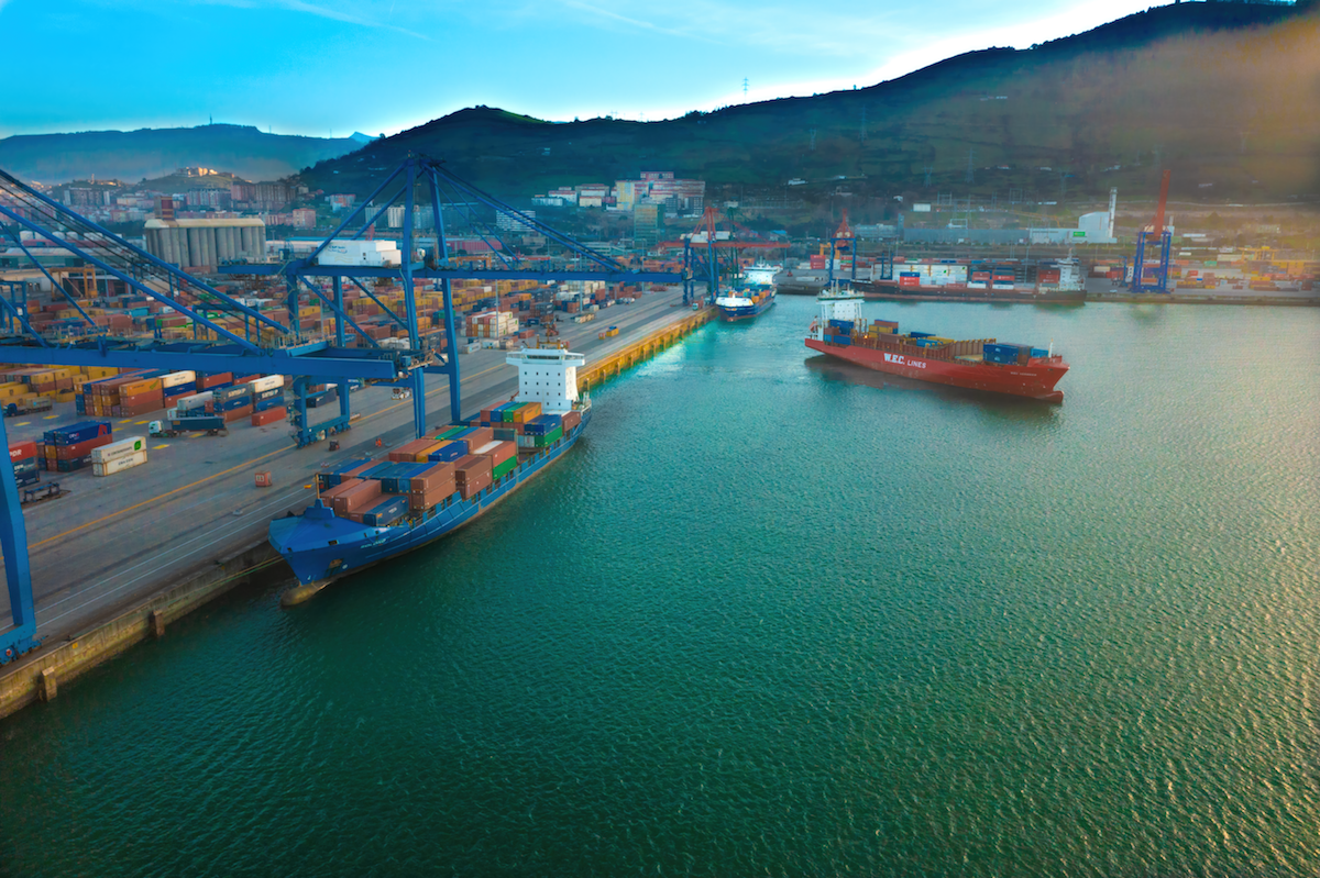Port of Bilbao container terminal
