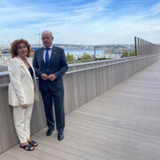 The new footbridge in Santurtzi more user-friendly, easier access and safer