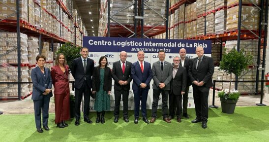 Official inauguration of the rail service between Agoncillo and the Port of Bilbao